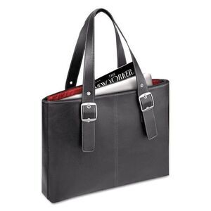 NWT Solo New York Plaza Classic 15.6” Laptop Tote Bag Black‎
